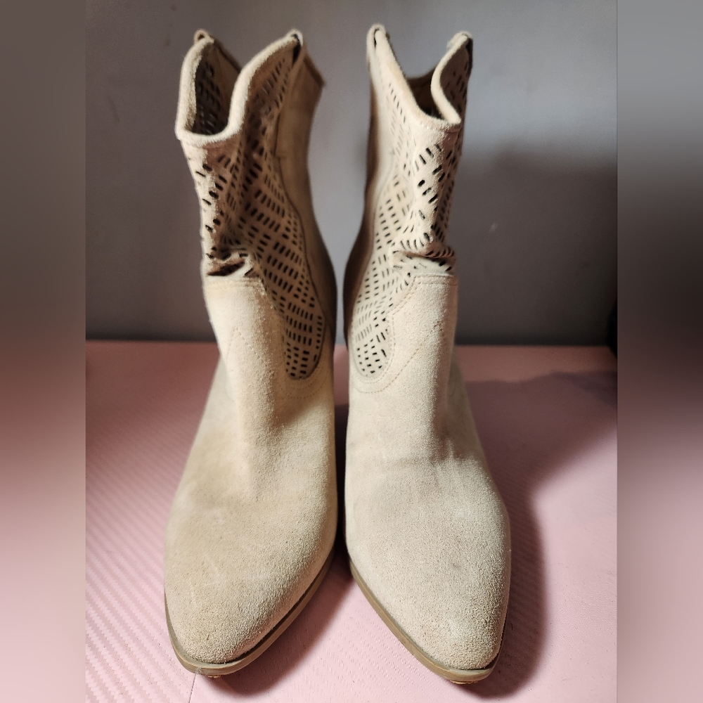 Vintage Wedge Boots